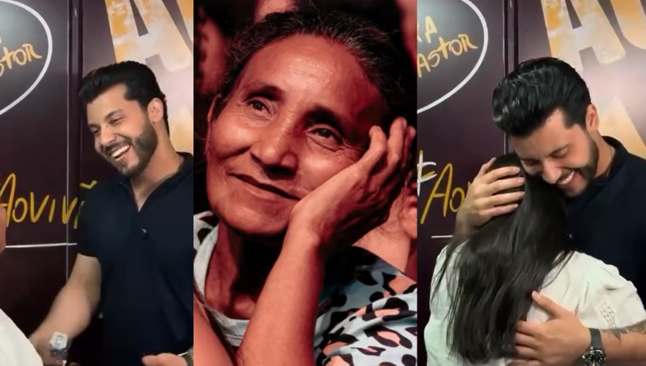 Murilo Huff promove dia de princesa e encontro com fã